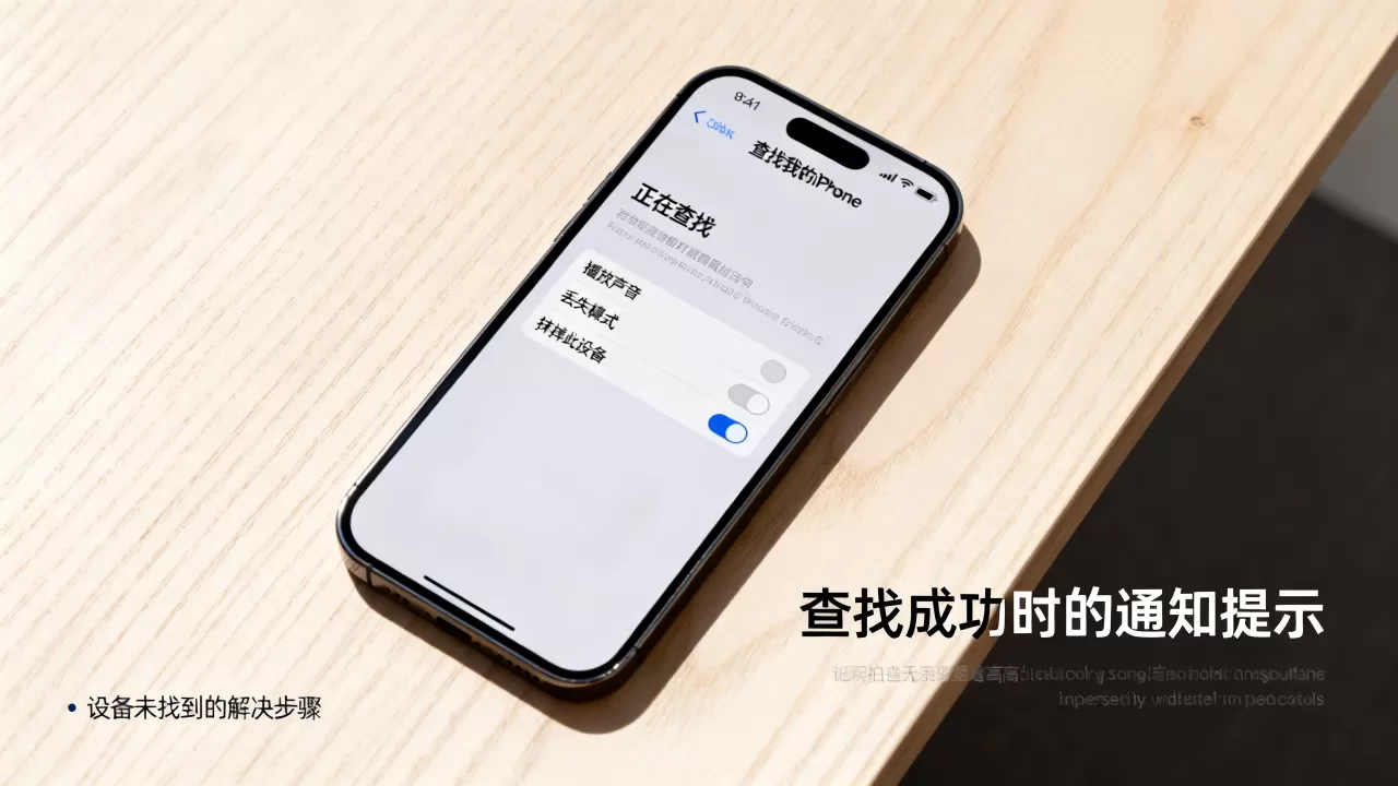 查找iphone找到时通知，iphone查找设备找不到怎么办