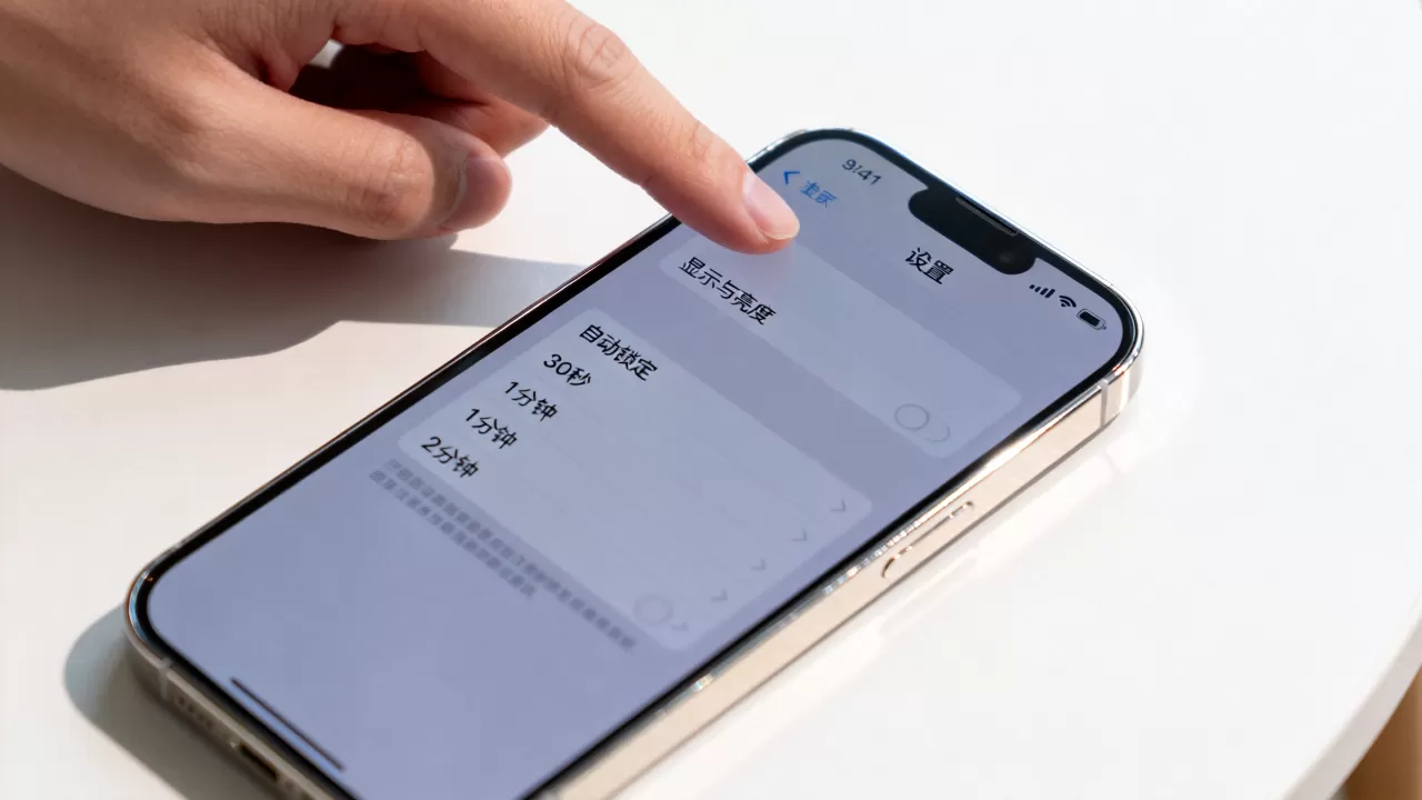 iphone没有自动锁定了怎么办，iphone自动锁定设置