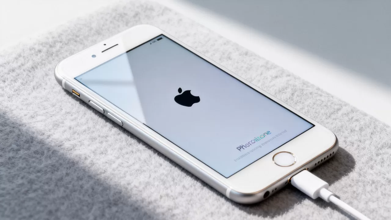 iphone 6 卡在开机画面，iphone 6 卡在苹果logo怎么解决