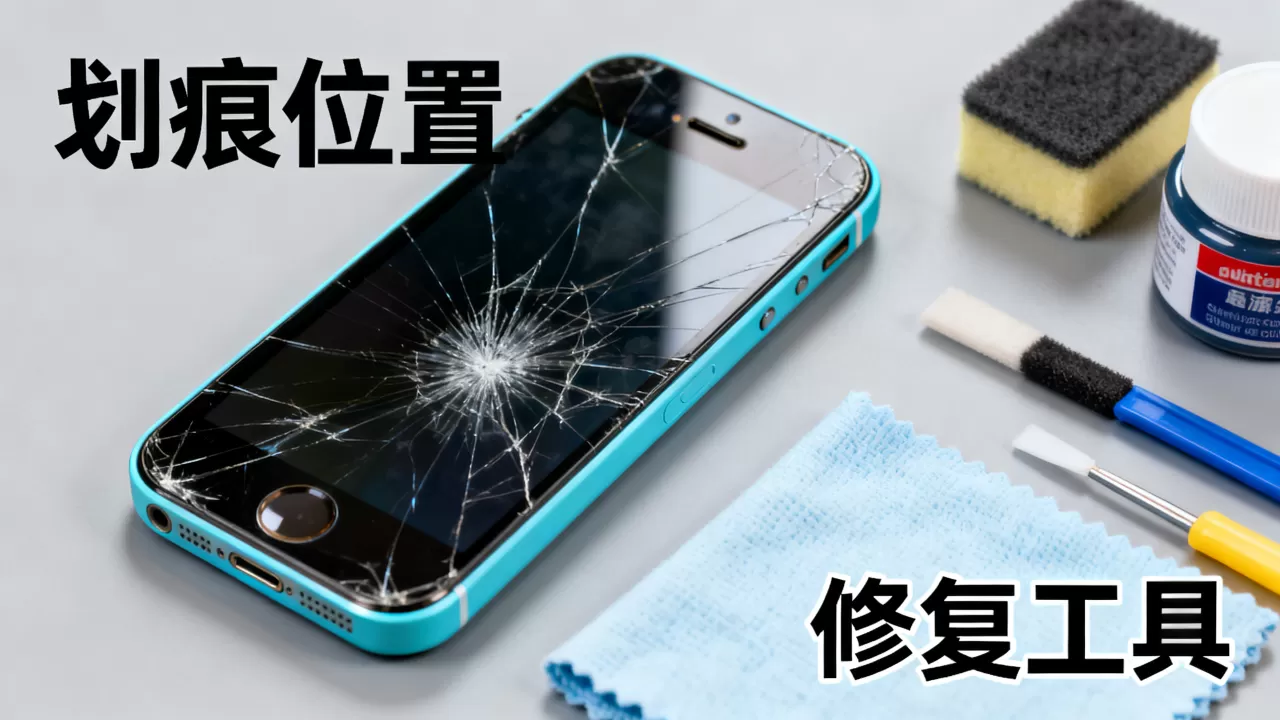 iphone5c划痕怎么办，iphone5c划痕修复