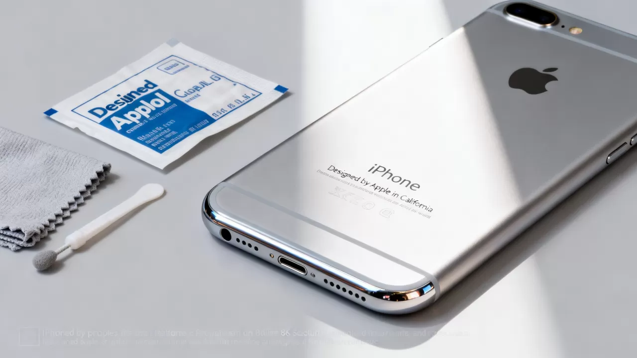 iPhone6背面字怎么擦掉，iPhone6背面字