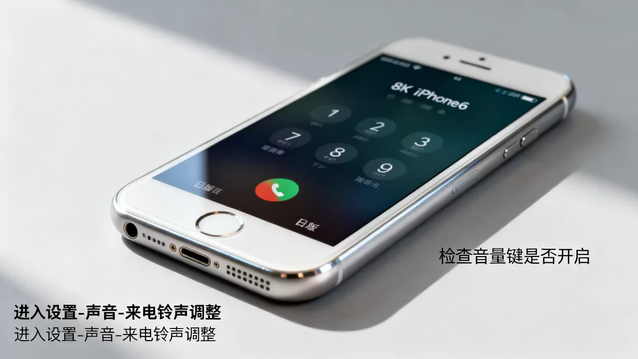 iphone6日版来电没声音怎么办，iphone6日版