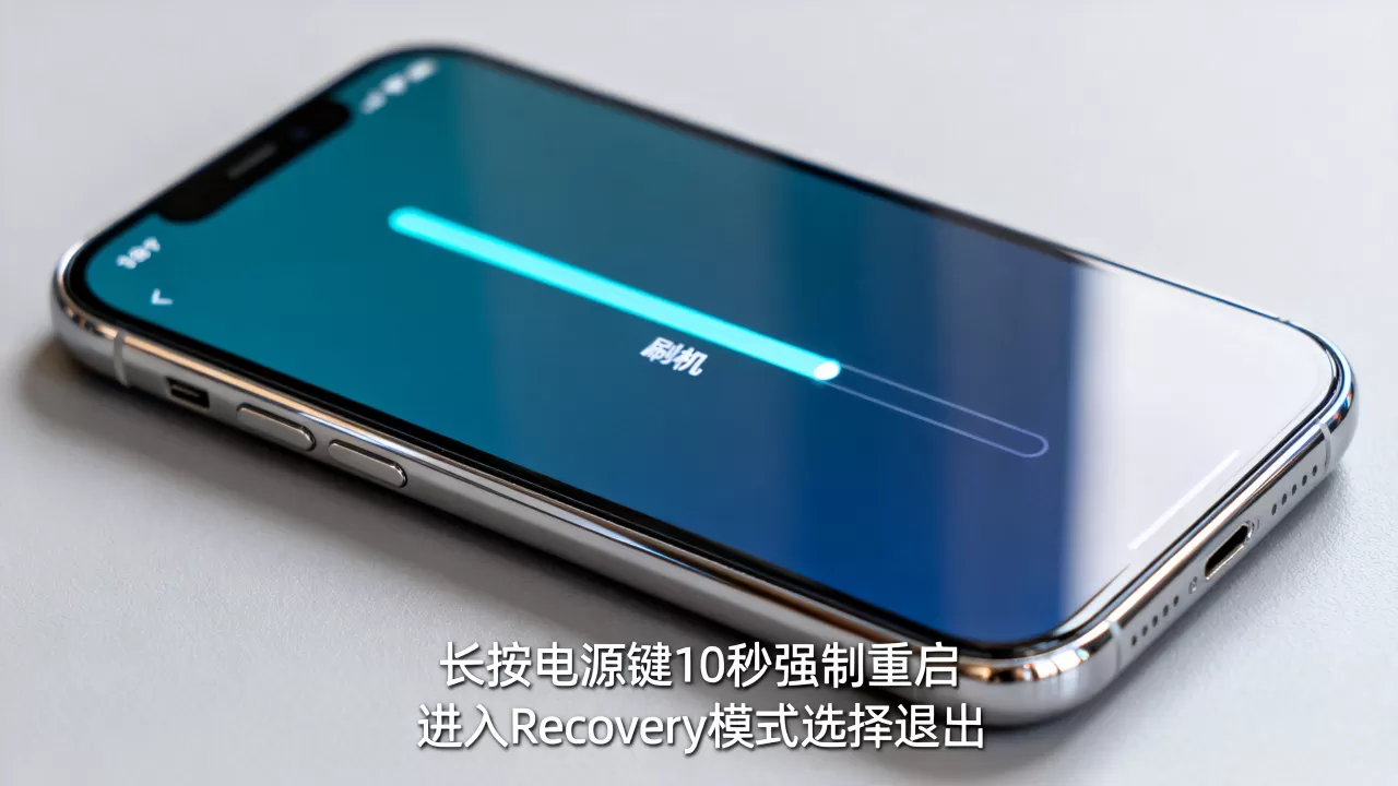 怎么让手机停止刷机，手机刷机后怎么退出