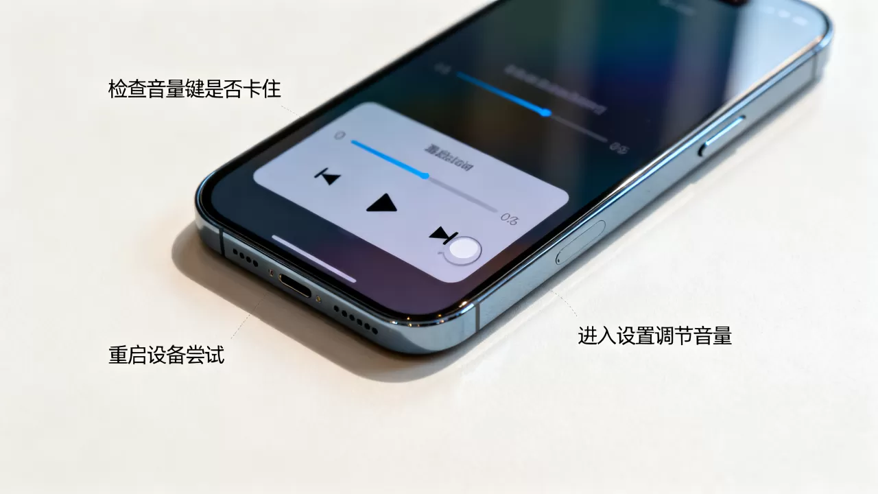 iphone音量控制不了怎么办？iphone音量调节