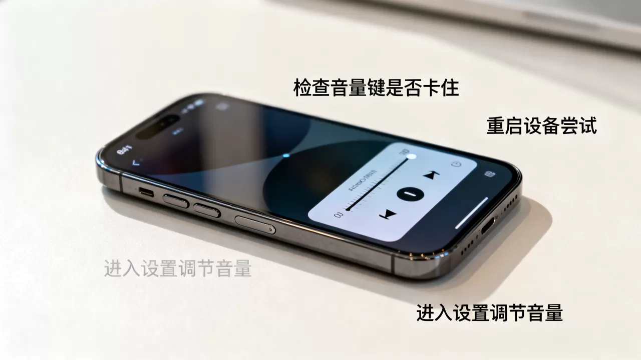 iphone音量控制不了怎么办？iphone音量调节
