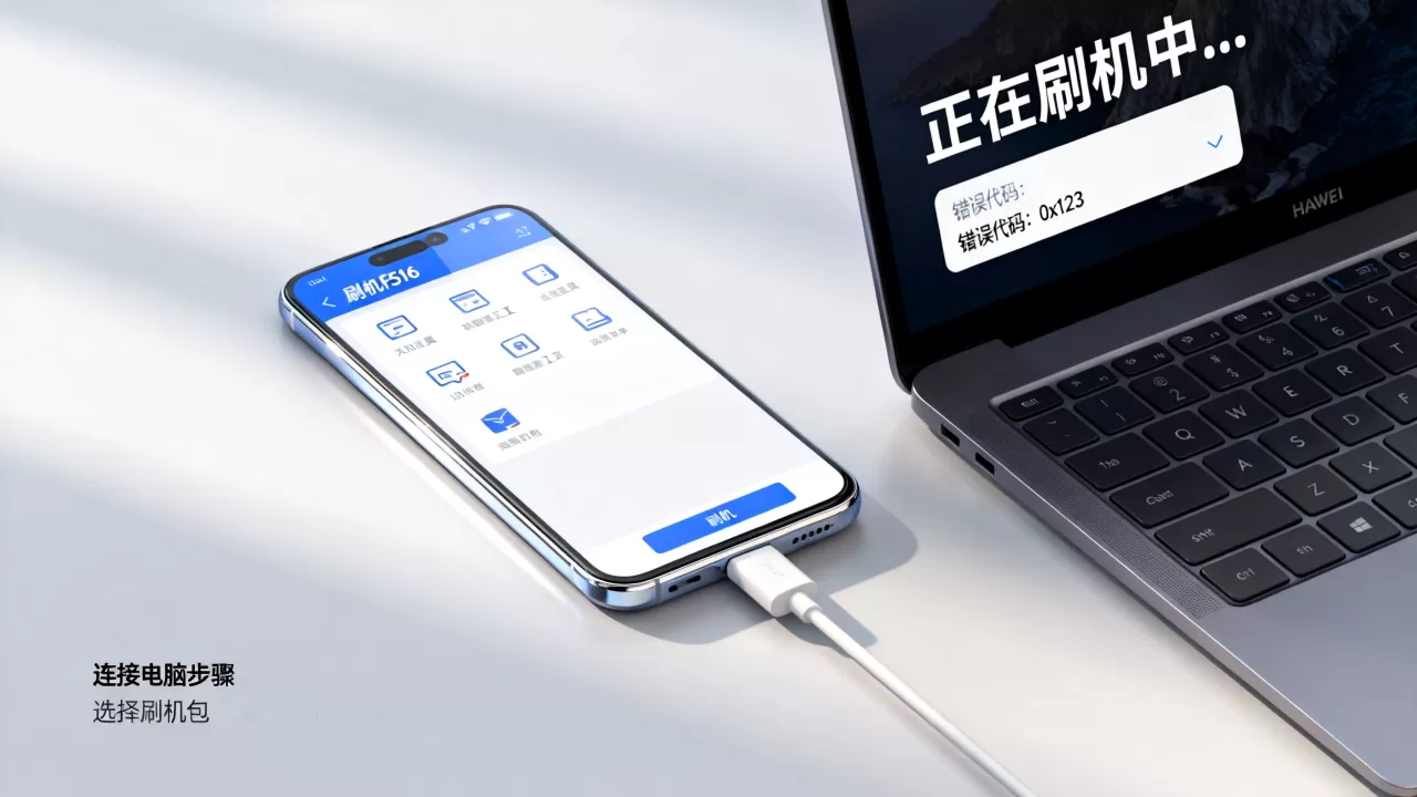 华为f516刷机教程，华为f516刷机失败怎么办
