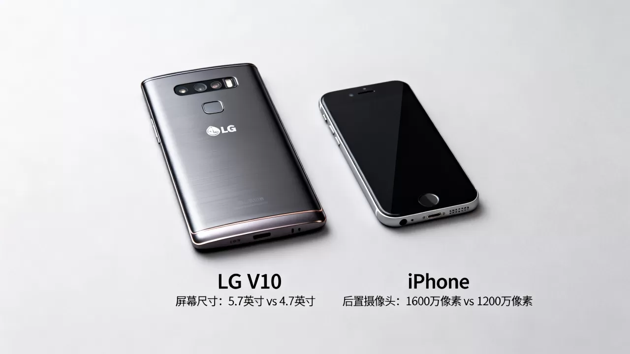 lg v10和iphone哪个好，lg v10和iphone对比