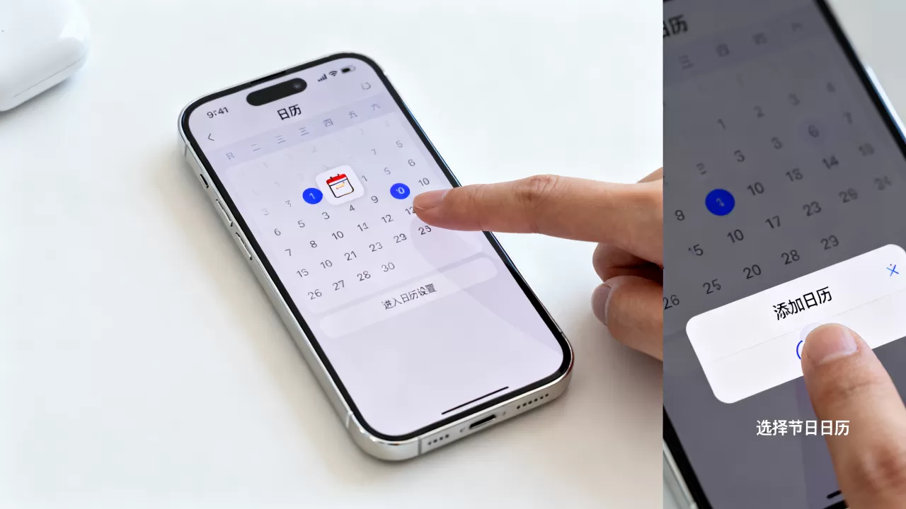 iphone日历怎么显示节日，iphone日历添加节日方法