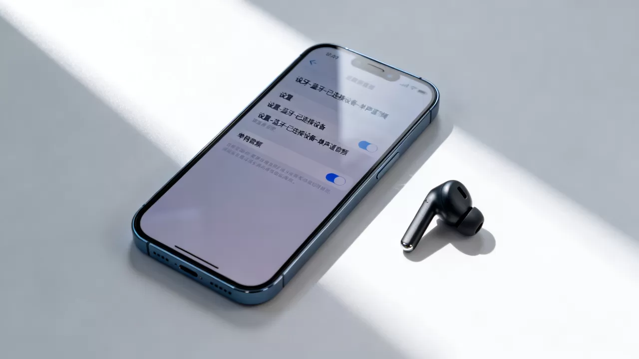 iphone单声道蓝牙听歌怎么设置，iphone单声道