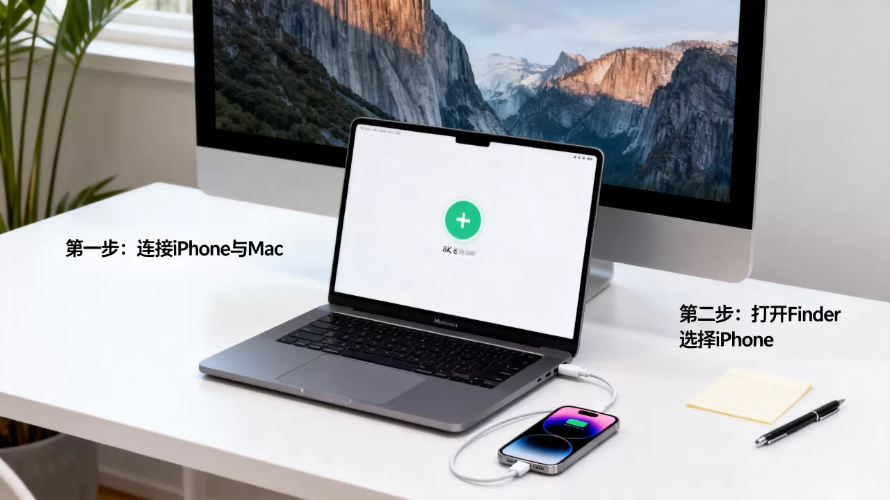 Mac上iPhone备份怎么操作，iPhone备份到电脑
