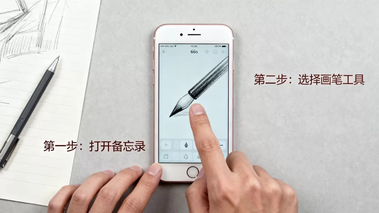 iphone6s画画怎么画，iphone6s画画教程