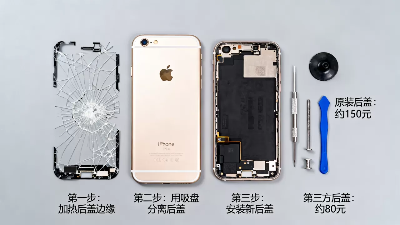 iPhone6 Plus后盖碎了怎么换？iPhone6 Plus后盖多少钱