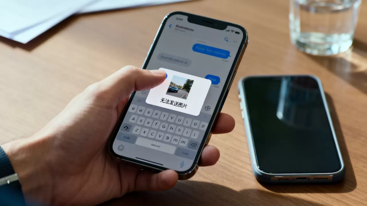 iPhone短信发不了图片怎么办，iphone短信发不了图片