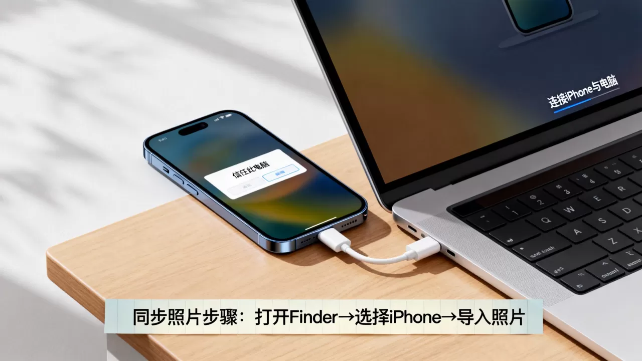 iphone和电脑怎么同步，iphone和电脑怎么同步照片