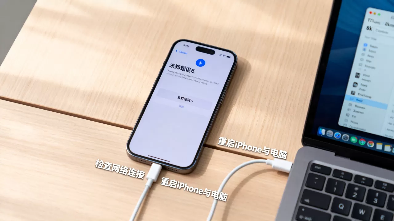 iphone更新未知错误6怎么解决，iphone更新报错6