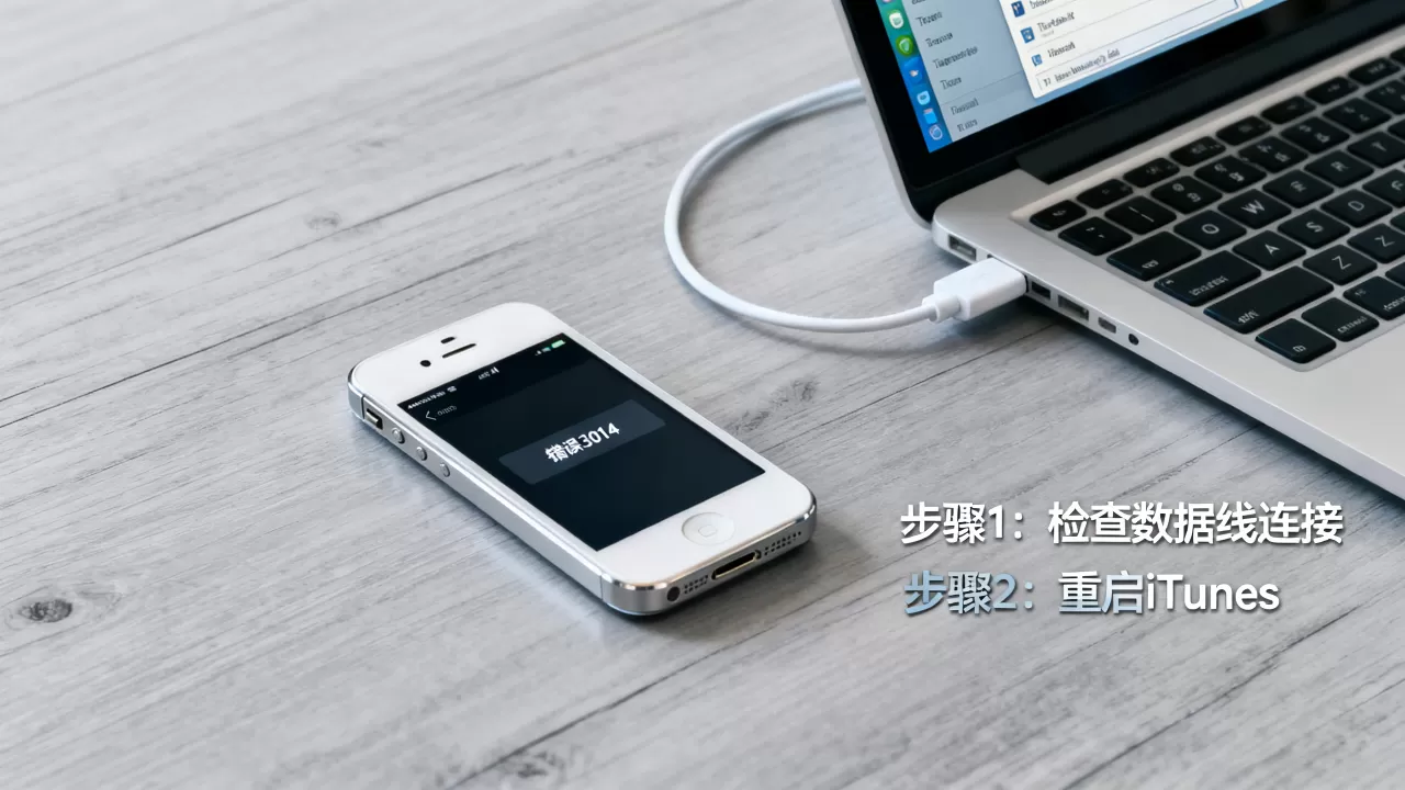 iphone4错误3014怎么办，iphone4错误3014解决方法