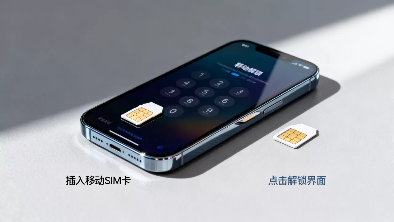 iphone解锁移动定制机，移动定制机怎么解锁