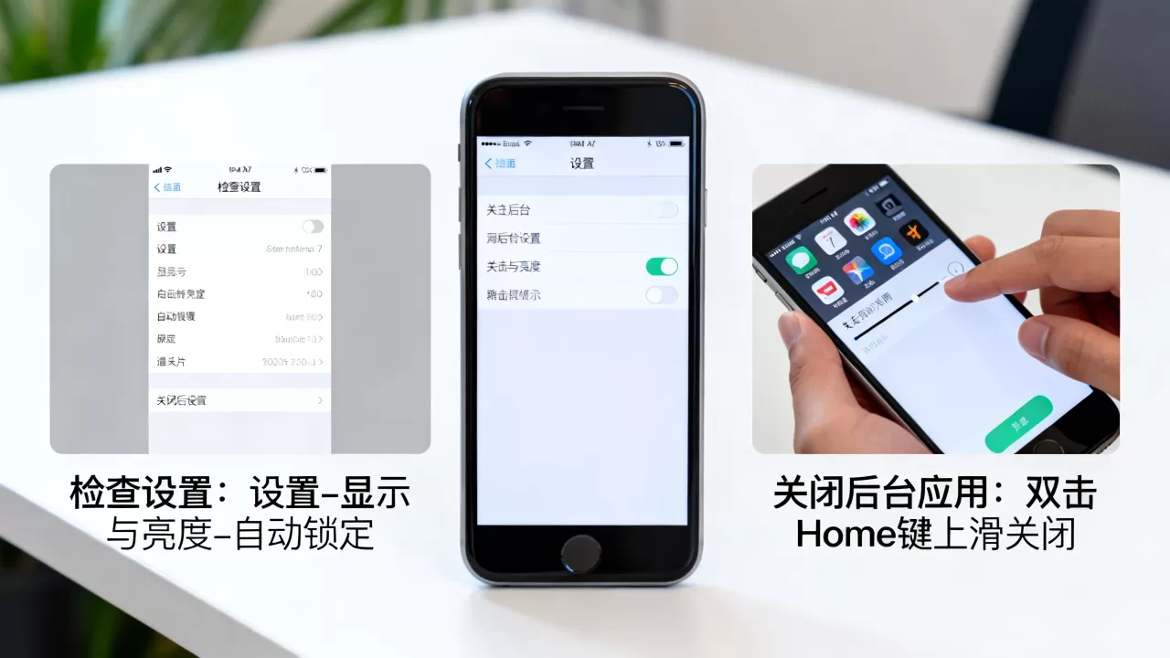 iphone7长亮不休，iPhone7屏幕一直亮着怎么办