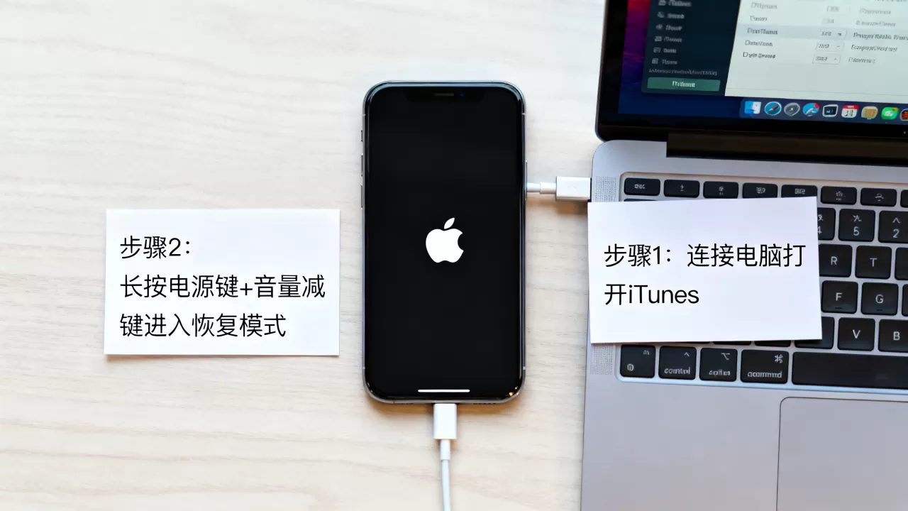 iphone白苹果卡在恢复模式怎么办，iphone白苹果恢复模式解决方法