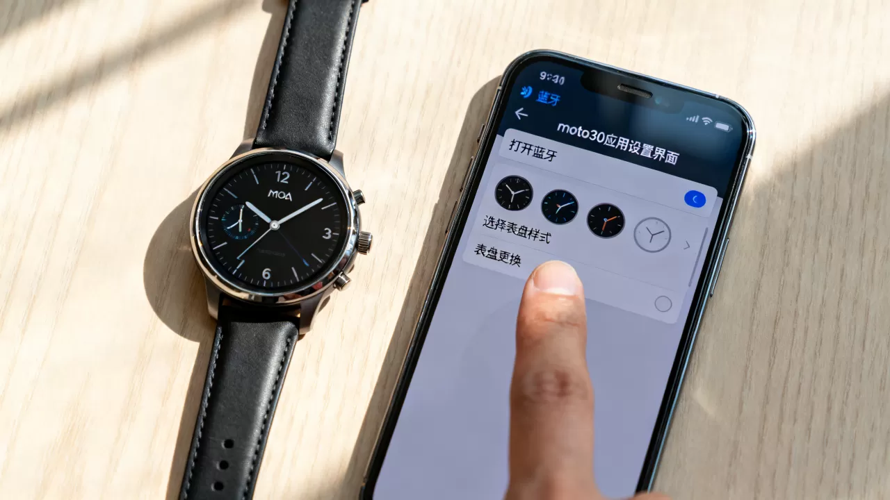 moto360表盘iphone怎么用，moto360怎么设置表盘