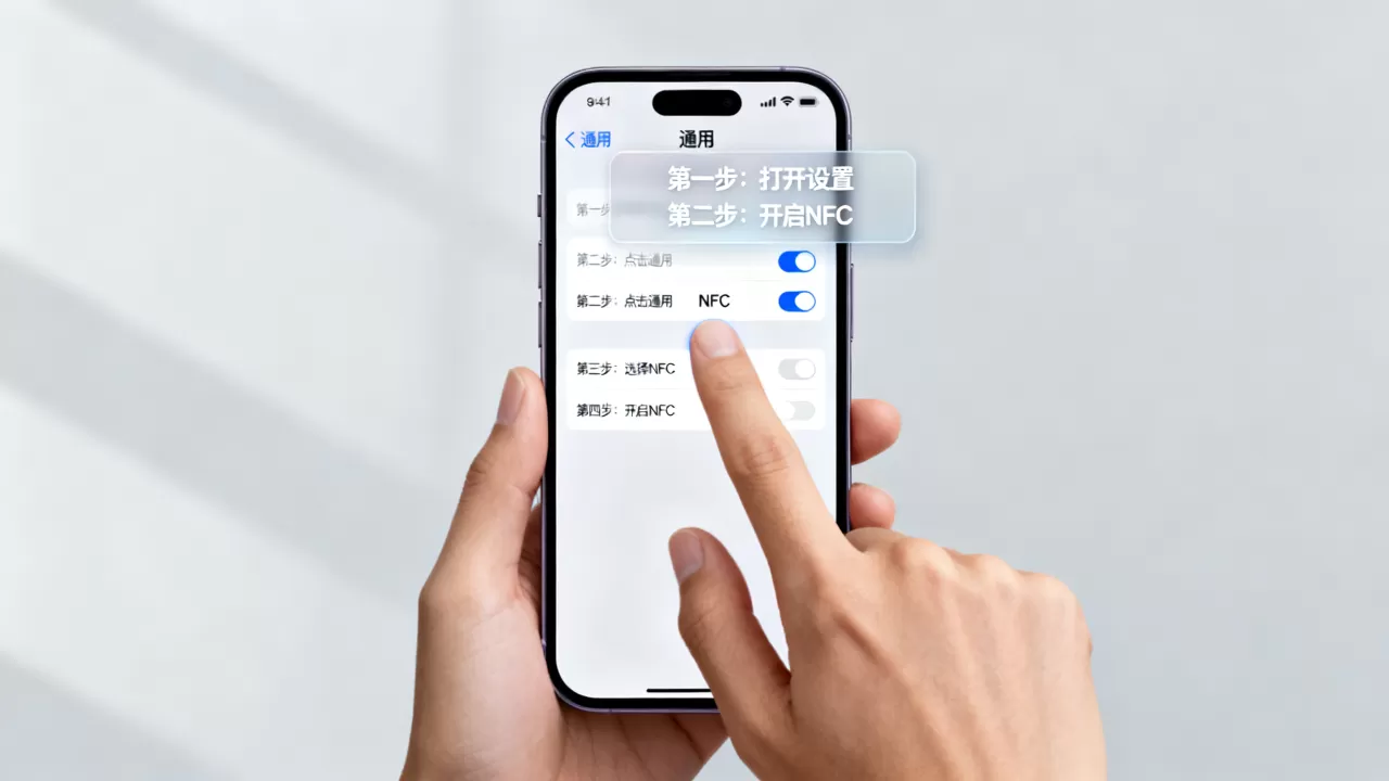 iphone怎么开nfc功能，苹果手机NFC怎么开启