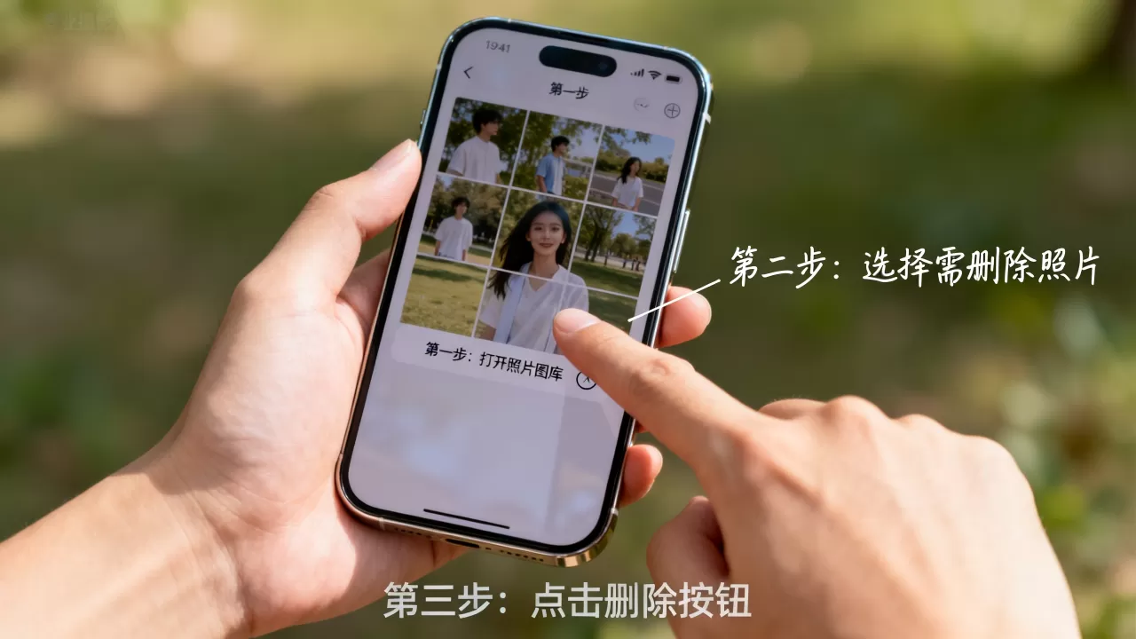 iPhone不能删照片图库怎么办？iPhone删除照片方法