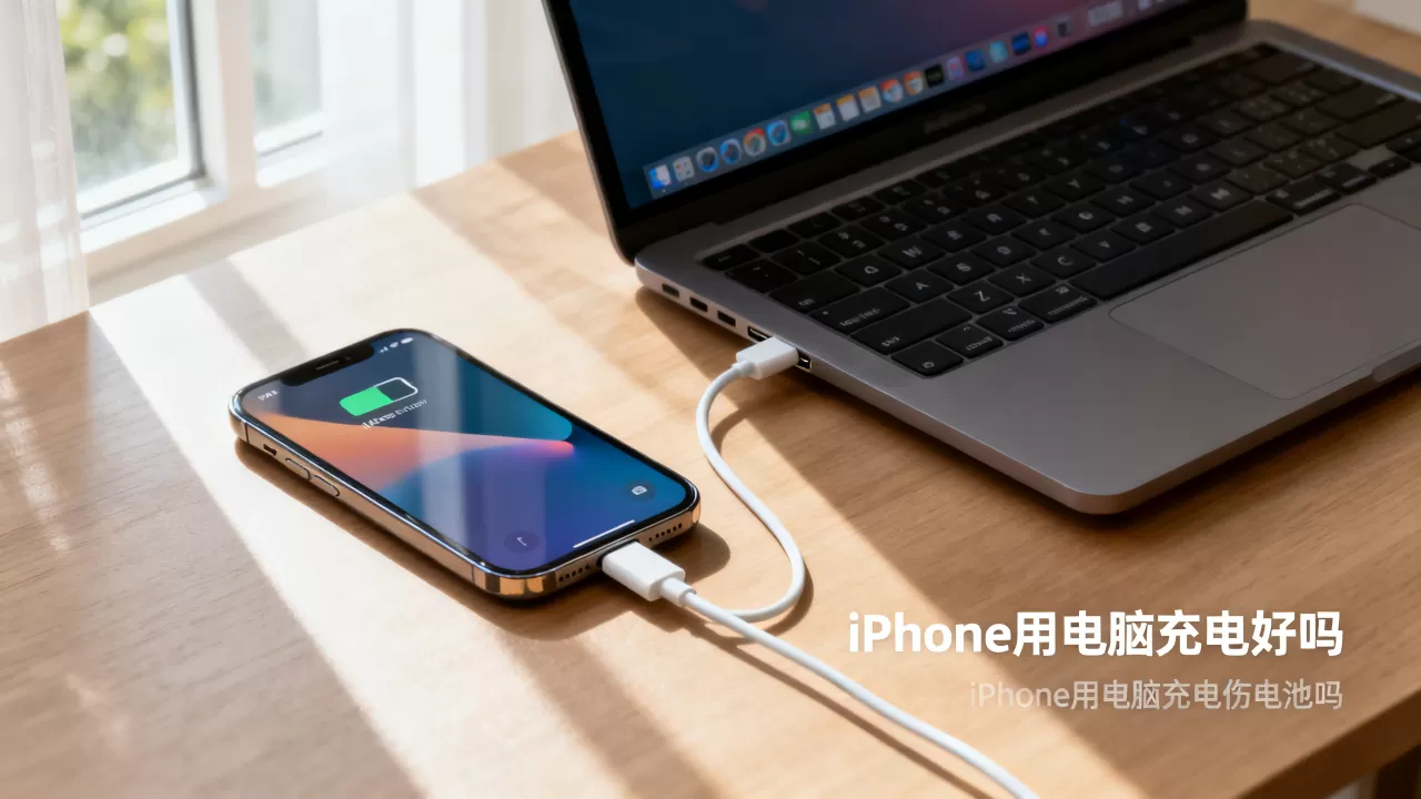 iphone用电脑充电好吗，iphone用电脑充电伤电池吗