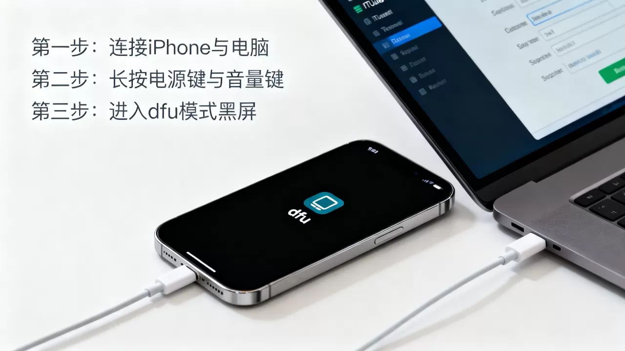 iphone进入dfu模式恢复教程，iphone怎么进dfu模式