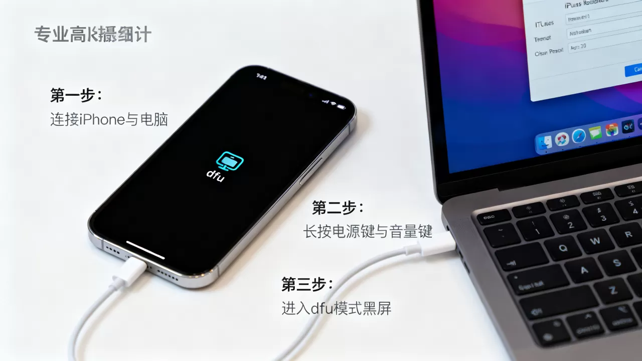 iphone进入dfu模式恢复教程，iphone怎么进dfu模式