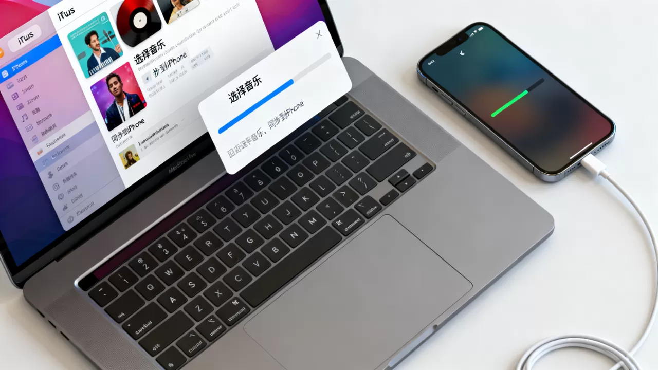 itunes同步音乐到iphone，itunes怎么同步音乐到iphone