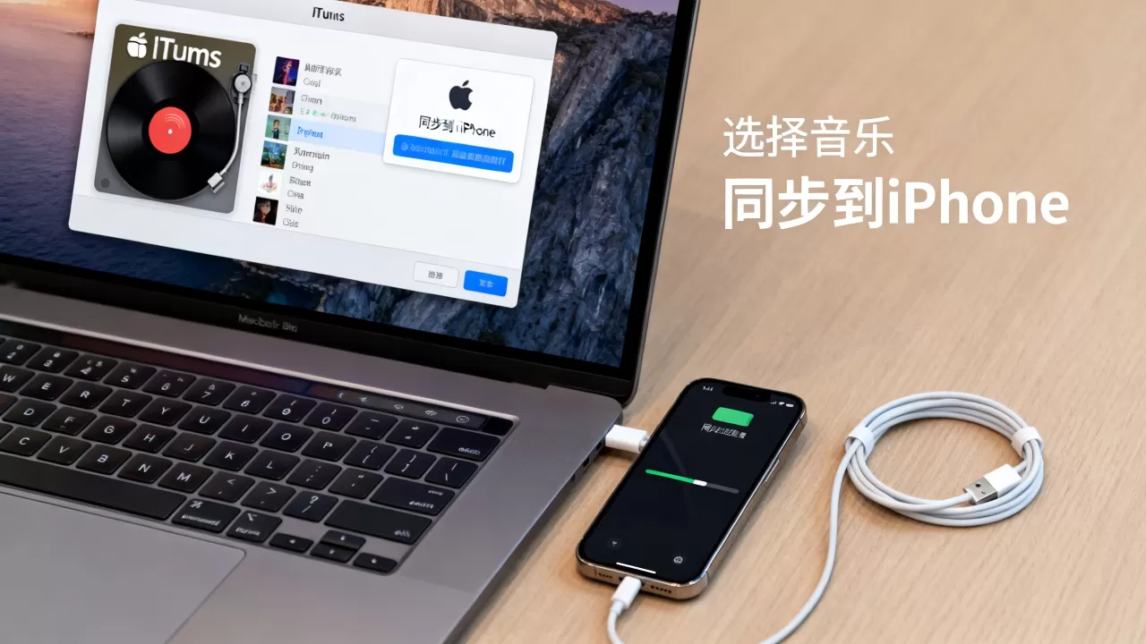 itunes同步音乐到iphone，itunes怎么同步音乐到iphone