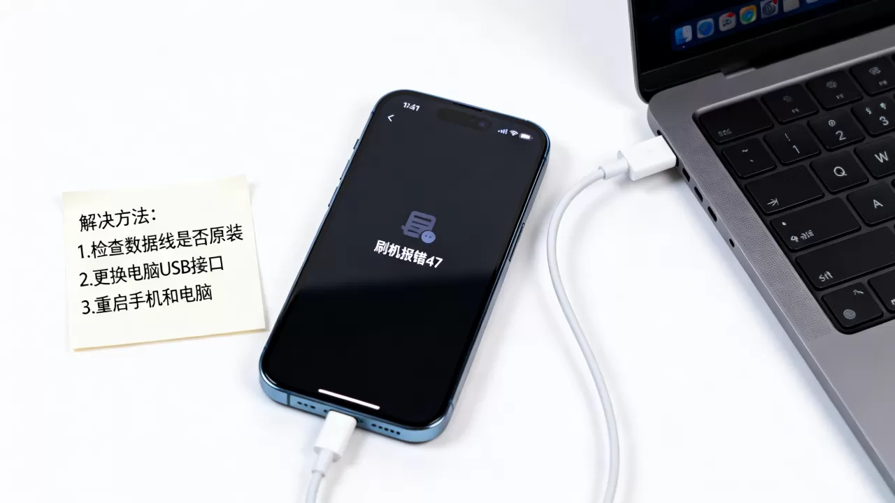iphone刷机报错47怎么办，iphone刷机报错47解决方法