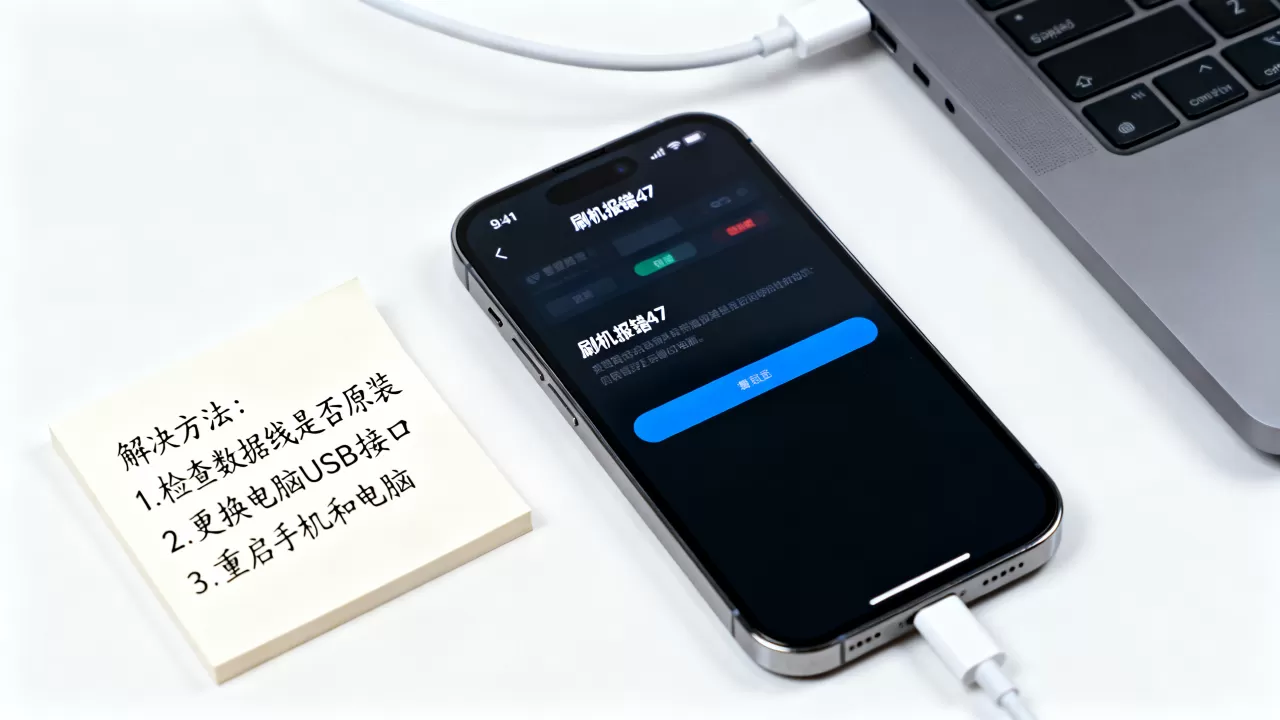 iphone刷机报错47怎么办，iphone刷机报错47解决方法