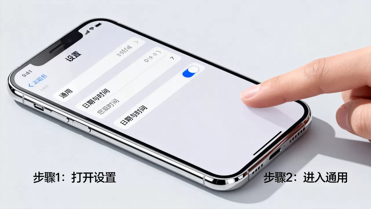 iphone时间设置怎么改，iphone自动调整时间