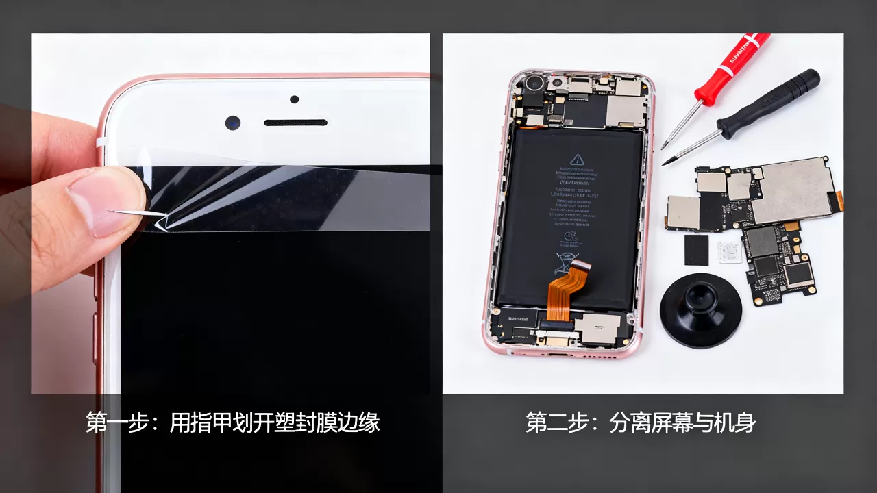 iphone6的塑封怎么拆，iphone6拆机