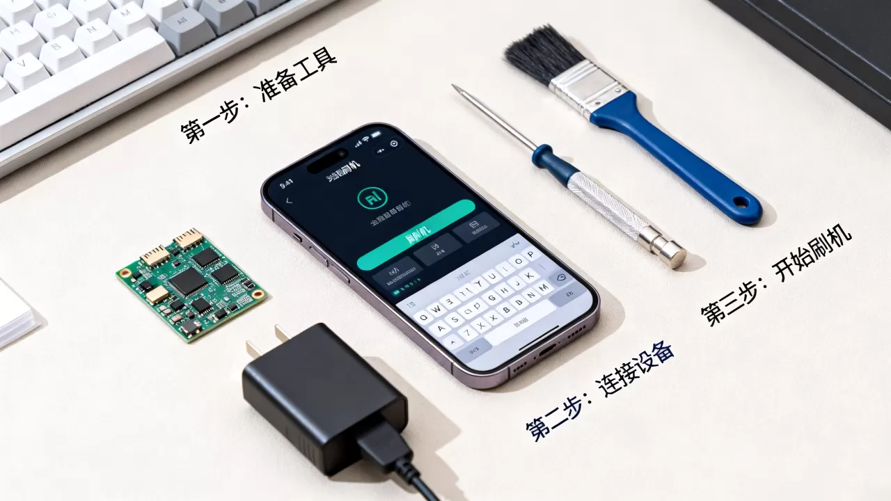 中轴线怎么刷机，中轴线刷机教程