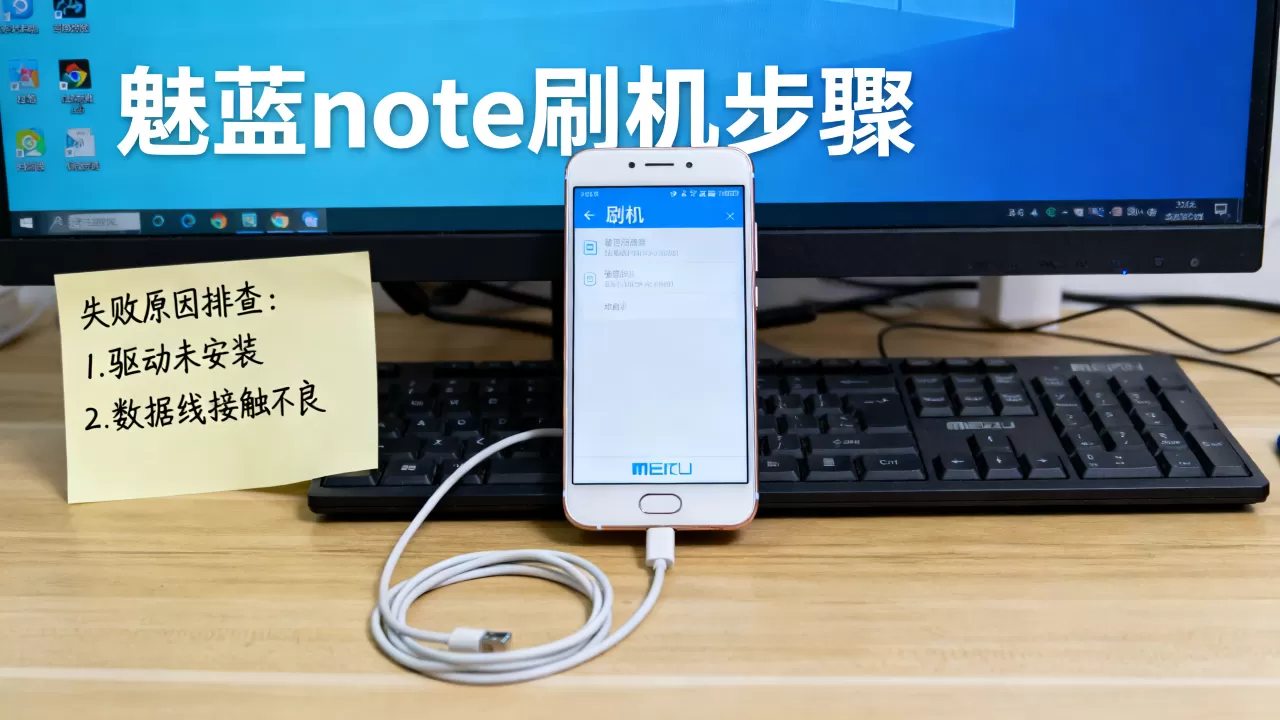 魅蓝note刷机软件，魅蓝note刷机失败怎么办