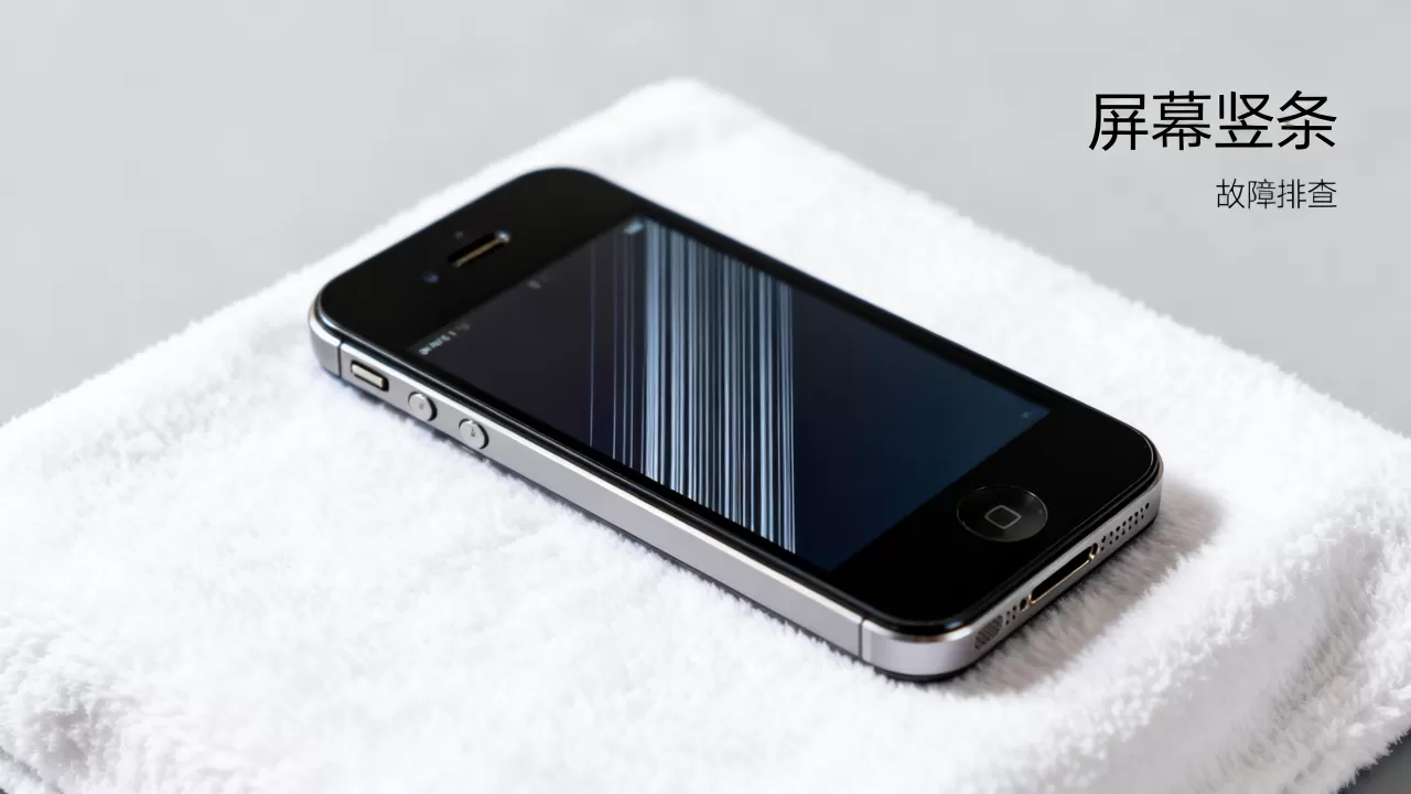 iphone 4 屏幕竖条怎么办，iphone 4 屏幕竖线故障