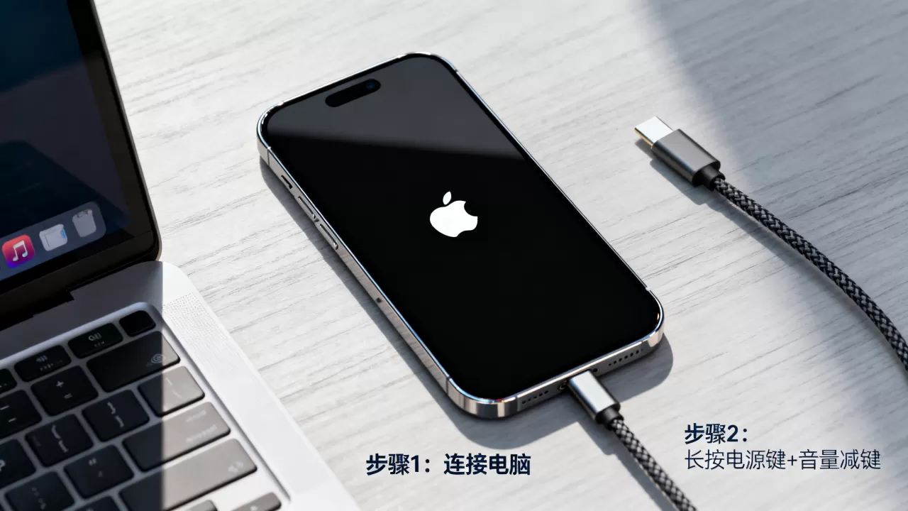iphone开机白屏黑苹果怎么办，iphone白苹果解决办法