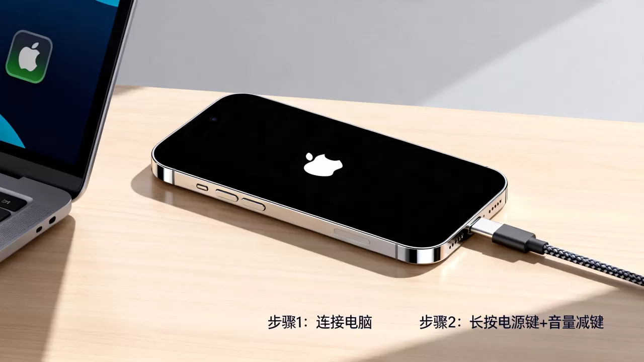 iphone开机白屏黑苹果怎么办，iphone白苹果解决办法