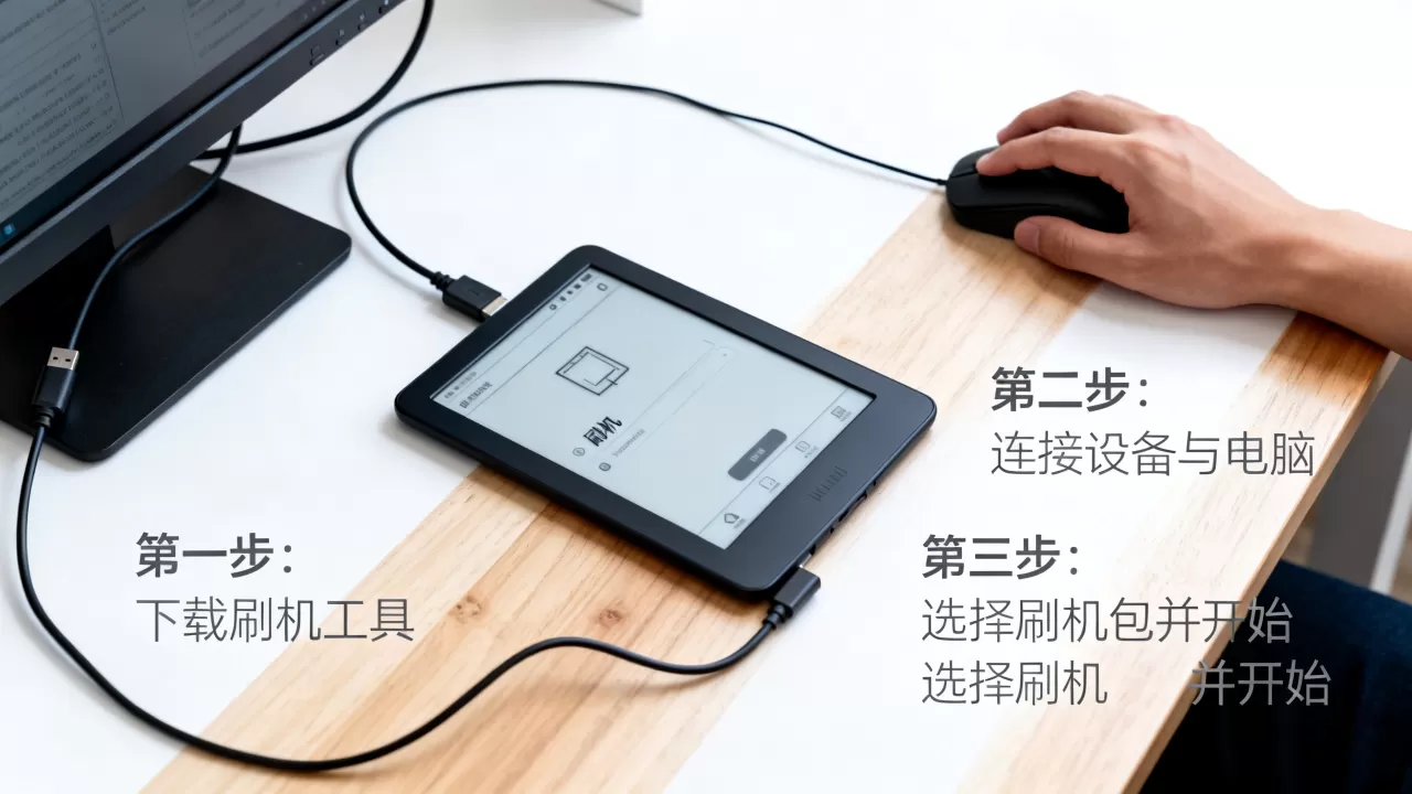 电子书如何刷机，电子书刷机教程