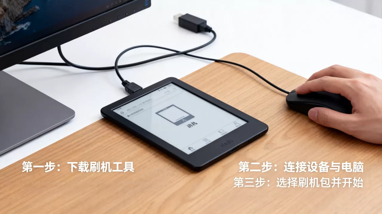 电子书如何刷机，电子书刷机教程