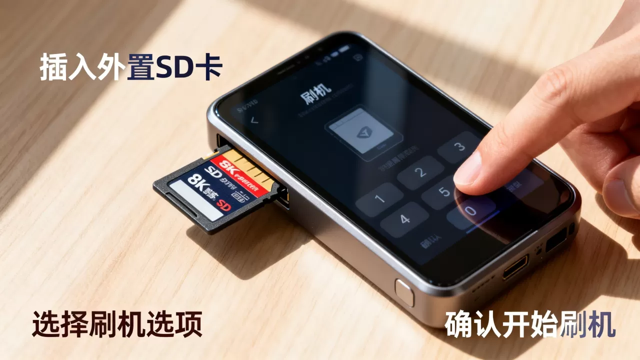 外置sd卡怎么刷机，外置sd卡刷机教程
