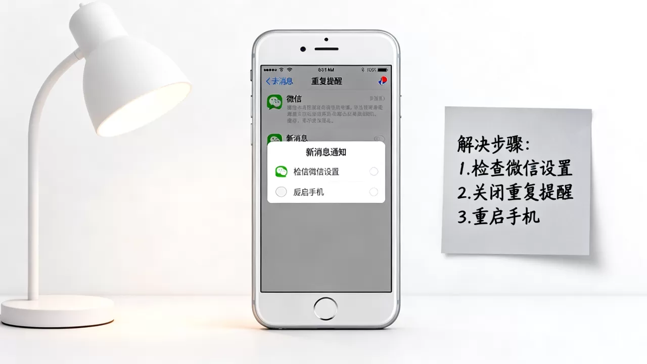 iPhone微信消息重复提醒怎么解决？iPhone微信消息重复提醒
