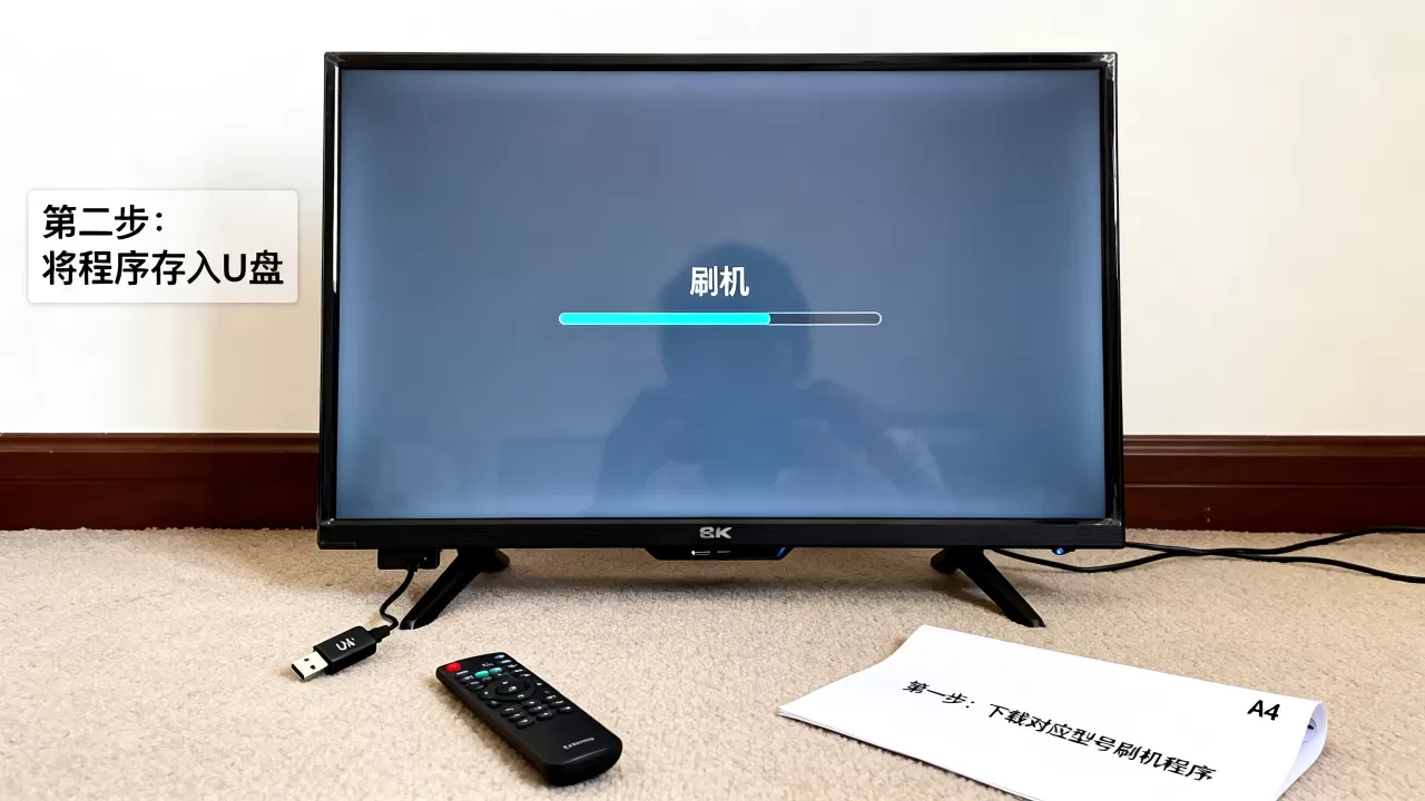 液晶电视刷机程序，液晶电视刷机程序怎么刷