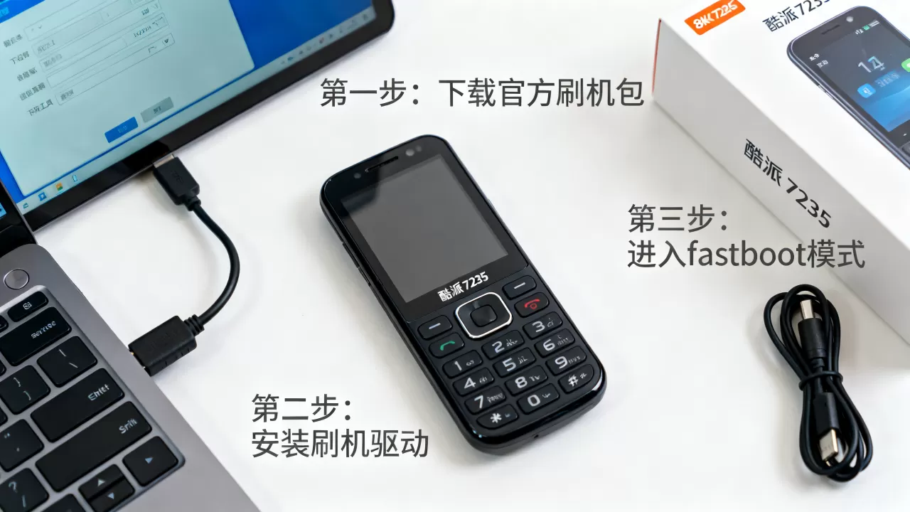 酷派7235刷机教程，酷派7235怎么刷机？