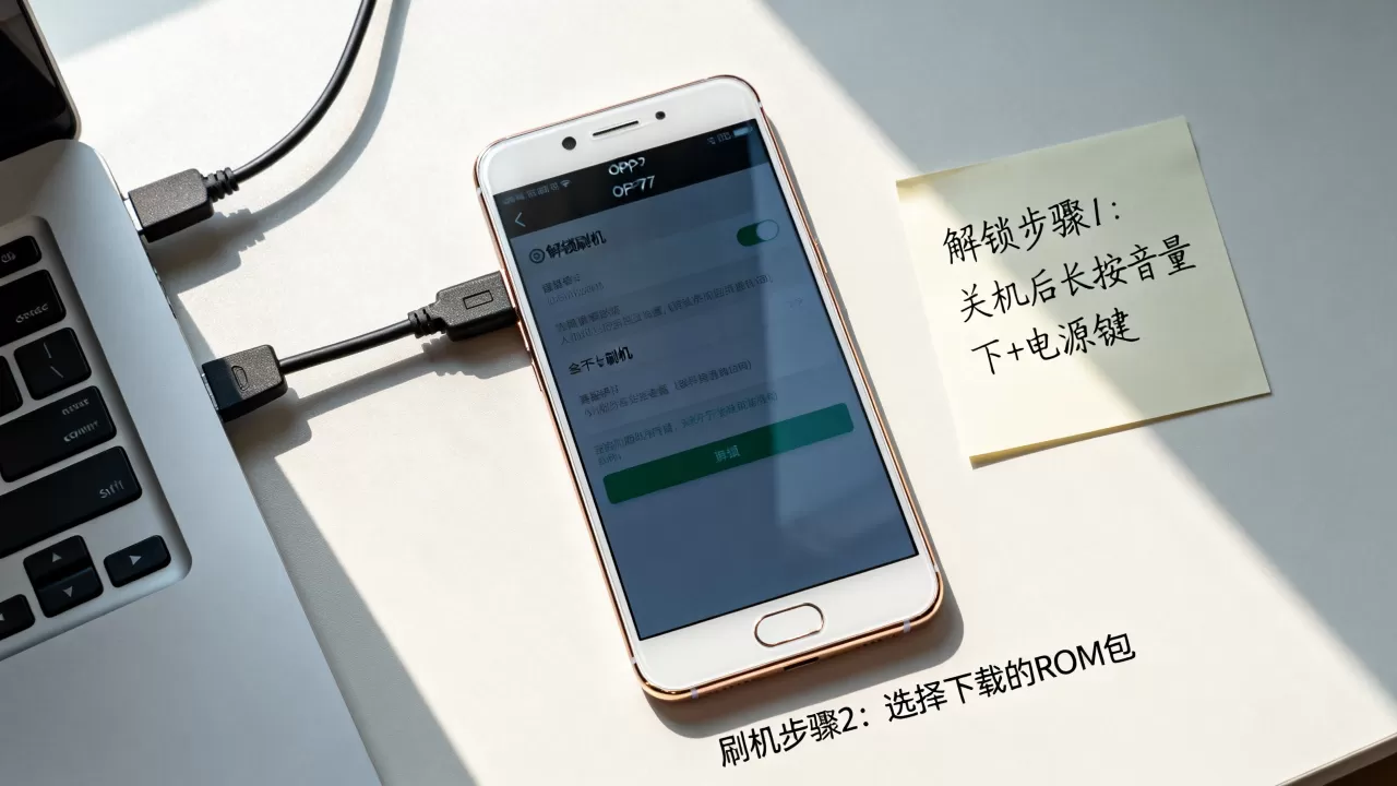 OPPO R7怎么解锁刷机，OPPO R7解锁刷机