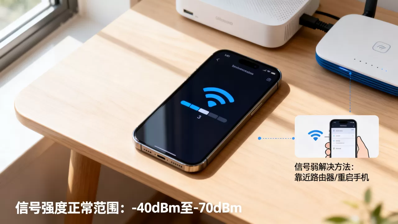 iphone wifi信号强度多少正常，iphone wifi信号弱怎么办