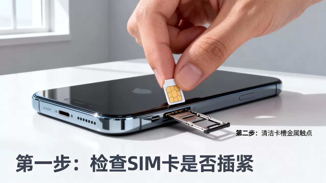 iphone不识别sim卡怎么办？iphone卡没信号解决方法