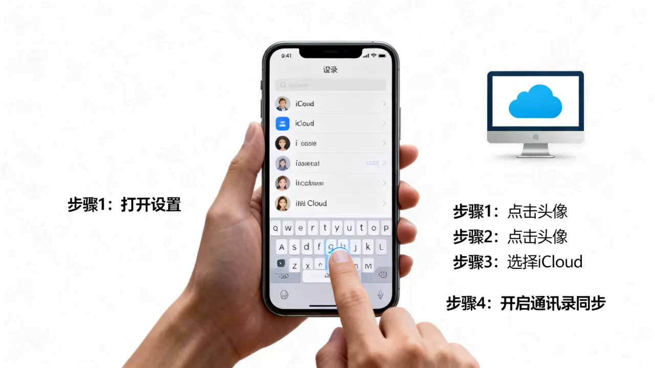 iphone通讯录怎么上传，iphone通讯录上传